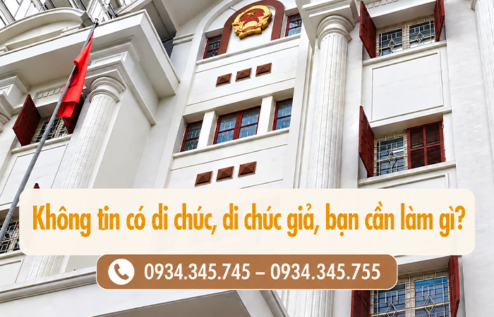 Cách giải quyết giả mạo chữ ký trong di chúc, thừa kế