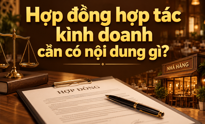 Mẫu hợp đồng hợp tác kinh doanh với cá nhân