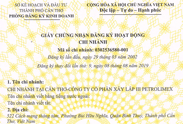 Thủ tục thành lập chi nhánh công ty nhanh