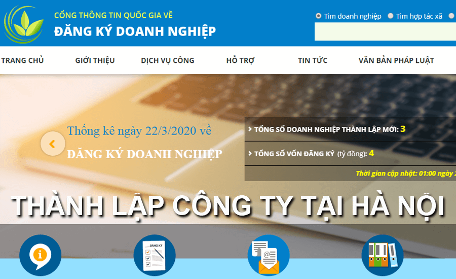 Thành lập công ty tại Hà Nội